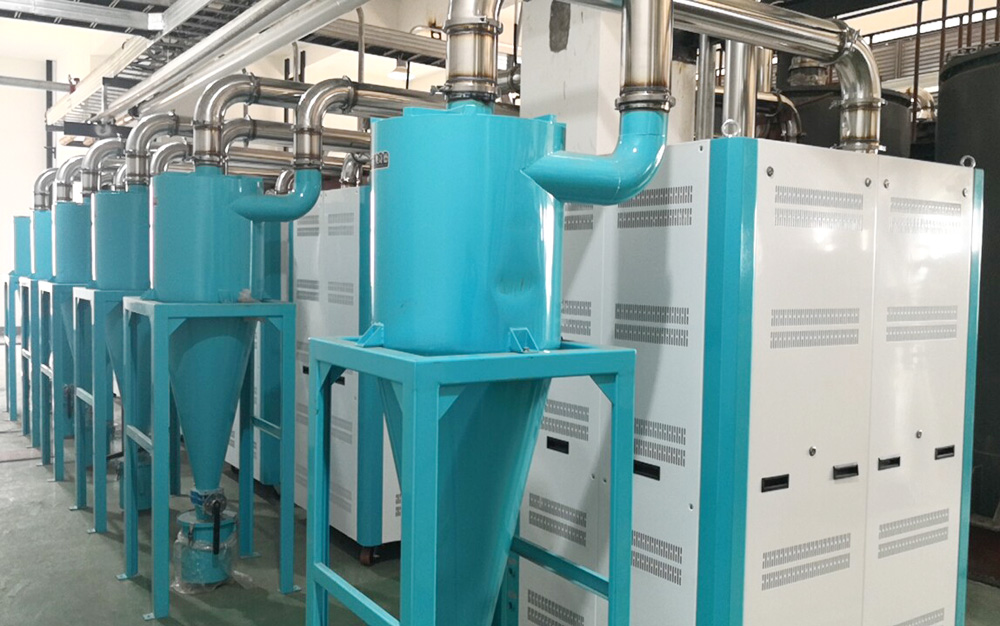 Shandong TPU reaction material dehumidification dryer phase I